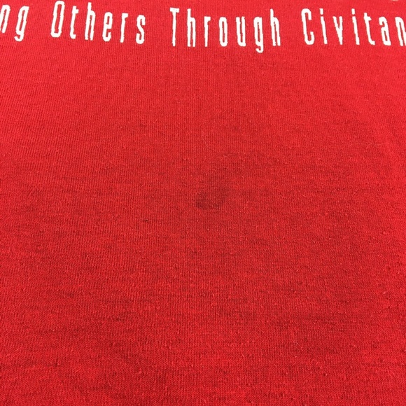 Vintage 80s Gum Tree Civitan Screen Stars Running 1989 Single Stitch T-Shirt - Picture 3 of 10